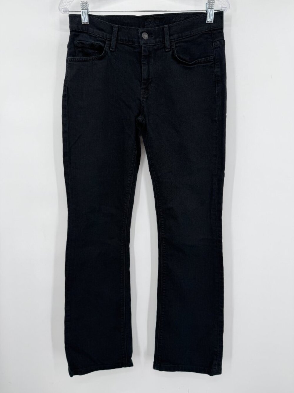 7 For All Mankind Women’s 29 Black Bootcut Stretch Jeans Stretch